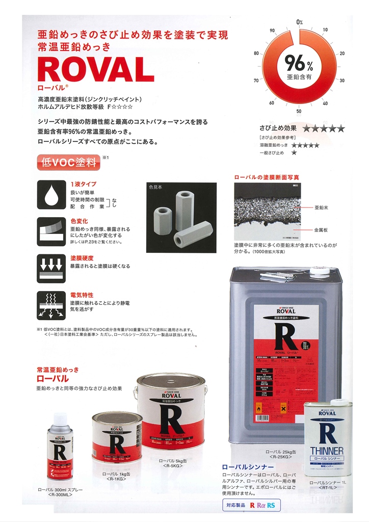 ローバル　ROVAL　1kg　亜鉛含有96％【ローバル】※当日12：00までのご注文で即日発送(土・日・祝を除く)