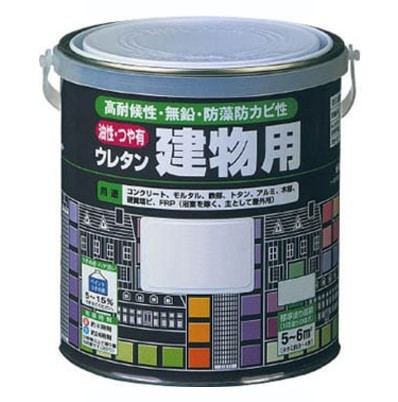 油性・つや有ウレタン建物用 1/5Ｌ 各色【ロックペイント】★