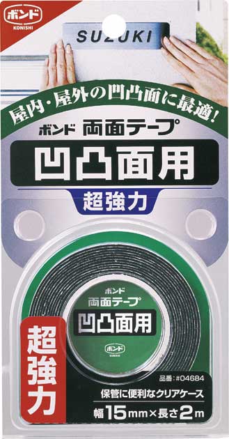 ボンド　両面テープ凹凸面用　1箱（10個）#04684【コニシ】