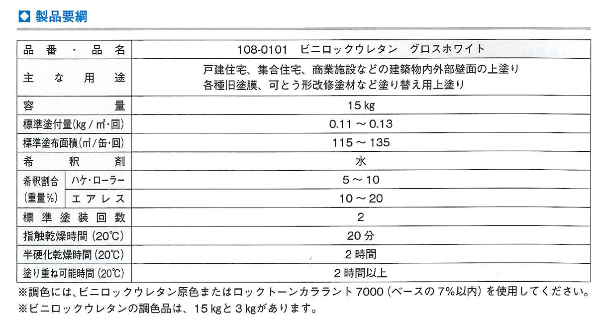 ビニロックウレタン ブラック 108-0011 15kg【ロックペイント】