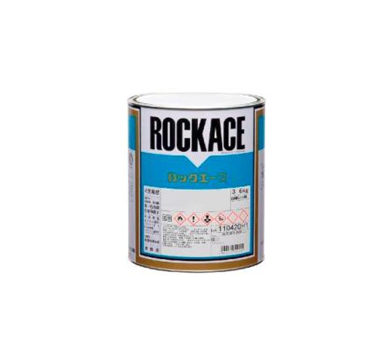 ロックエース レッド　079-0210 主剤のみ 3.6kg 【ロックペイント】