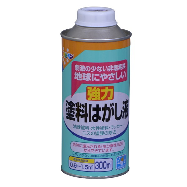 強力塗料はがし液　300ml【アサヒペン】