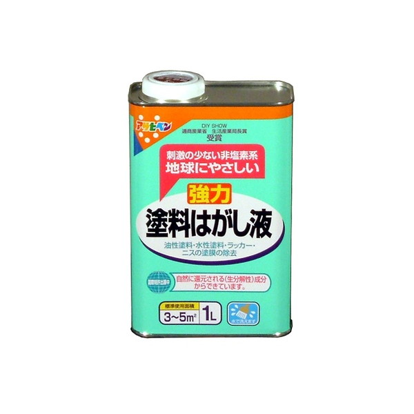 強力塗料はがし液　1L【アサヒペン】