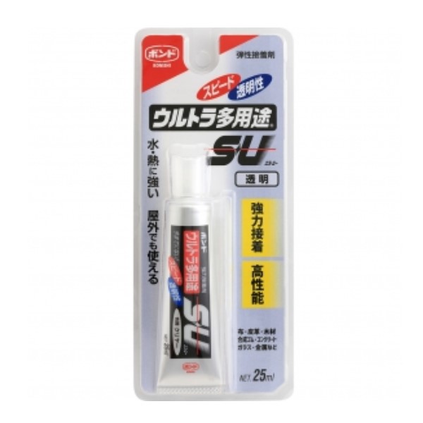 ボンド　ウルトラ多用途SU　クリヤー　25ml　1箱（10本）#04592【コニシ】