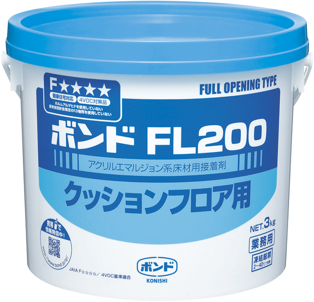 ボンド FL200 3kg 1箱(6缶) #40447【コニシ】