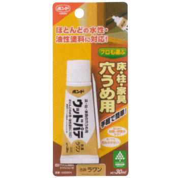 ウッドパテ　ラワン　30ml (ブリスターパック)1箱(10個)  #25904【コニシ】