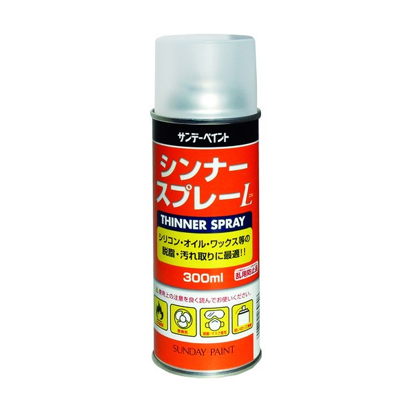 シンナースプレーL　300ML【サンデーペイント】