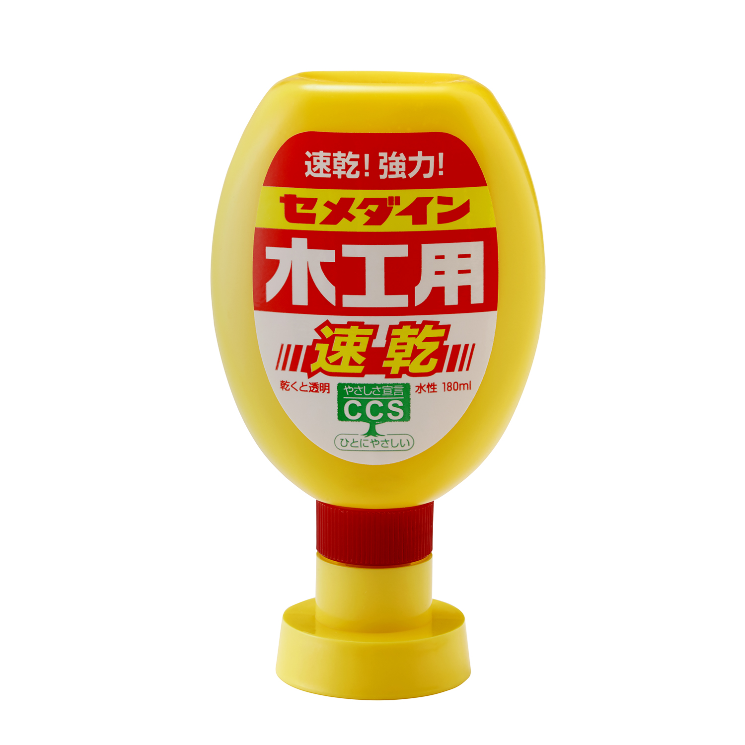 木工用速乾　180ml（ポリ容器）　1箱（10本）　CA-238【セメダイン】