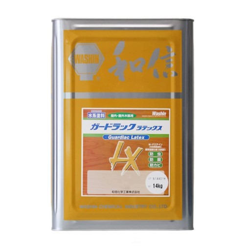 浸透タイプ 木材保護塗料 ガードラックラテックス Ｗ・Ｐステイン レジューサー(専用うすめ液) うすめ液 14Kg缶 【和信化学工業株式会社】