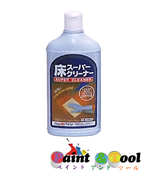 アトムハウスペイント 床スーパークリーナー 500ml 12缶1箱ｾｯﾄ ホームケア製品 【アトムハウスペイント】