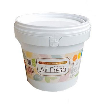 AirFreshエアフレッシュ 4kg No.001ピュアホワイト【イサム塗料】