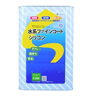 キクスイ 水系ファインコートシリコン 艶有 16KG 淡彩  KN061B 【菊水化学工業】