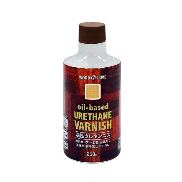 油性ウレタンニス　250ml　各色【ニッペホームプロダクツ】