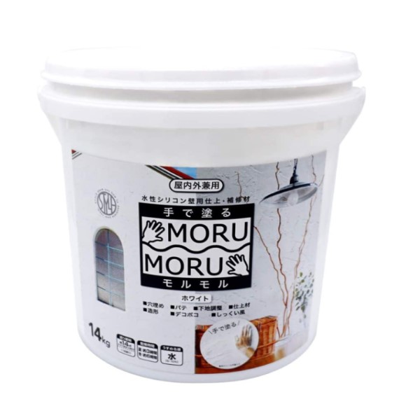 MORUMORU（モルモル）　14kg　ホワイト【ニッペホームプロダクツ】