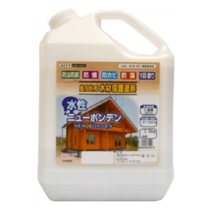 水性ニューボンデン　3.5kg　各色(102～120)【大阪塗料工業株式会社/カクマサ】