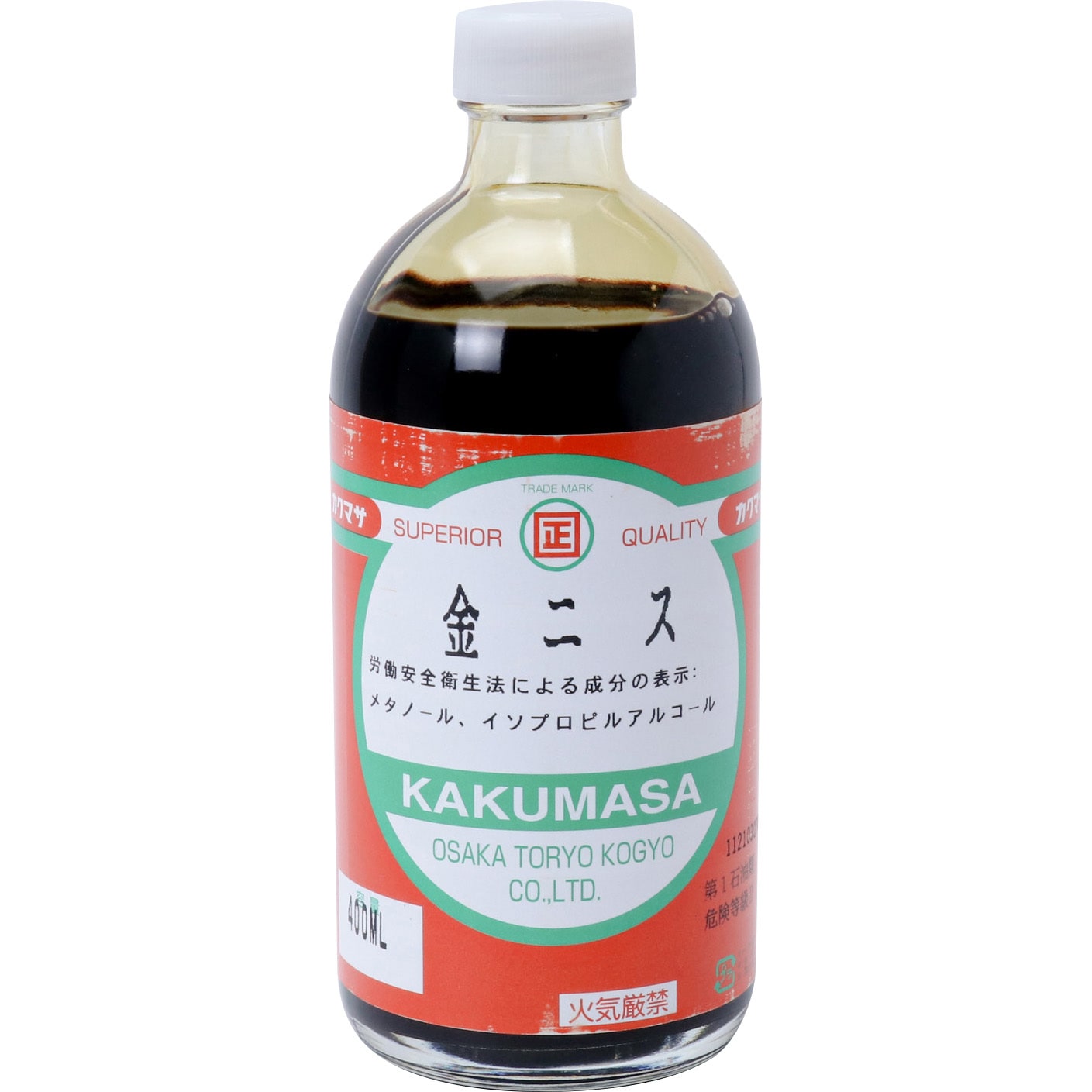 金ニス 400ml 【大阪塗料工業株式会社/カクマサ】