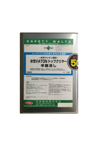 水性VATON　トップクリアー　16Kg　半艶消し【大谷塗料】