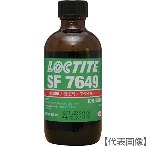 ロックタイト　硬化促進剤　ＳＦ７６４９　１００ｍｌ（7649-100）215-0905【ヘンケルジャパン（株）ＡＣＭ事業部】