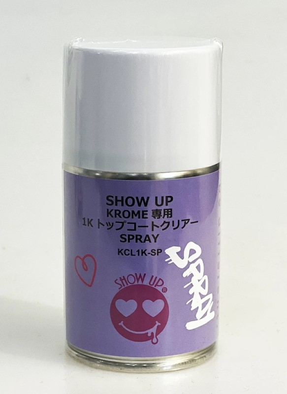 TERRA KROME　専用1Kトップコートクリアースプレー (KCL1K-SP)　100ml【SHOW UP】