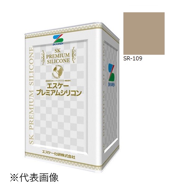 エスケー弾性プレミアムシリコン　艶有　SR-109　15kg【エスケー化研】