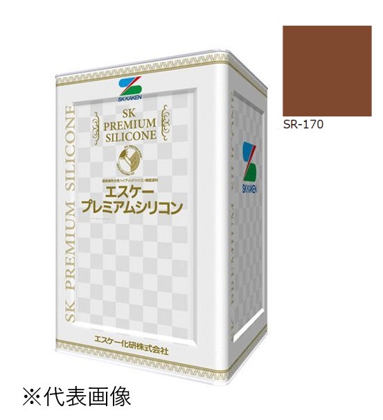 エスケー弾性プレミアムシリコン　艶有　SR-170　15kg【エスケー化研】