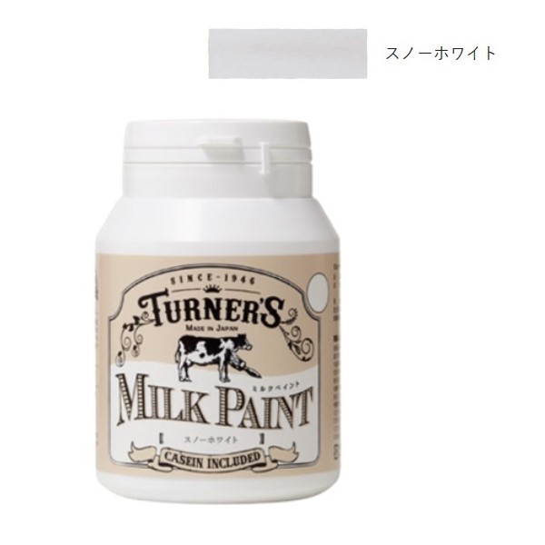 ミルクペイント 200ml スノーホワイト【ターナー色彩】