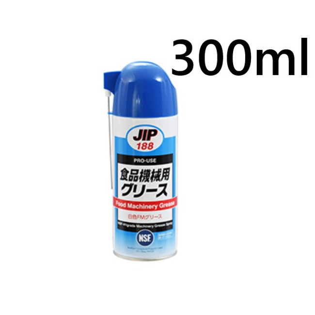 食品機械用グリース　300ml　6本ｾｯﾄ　NSF-H1　グレード食品機械用グリーススプレー【イチネンケミカルズ】