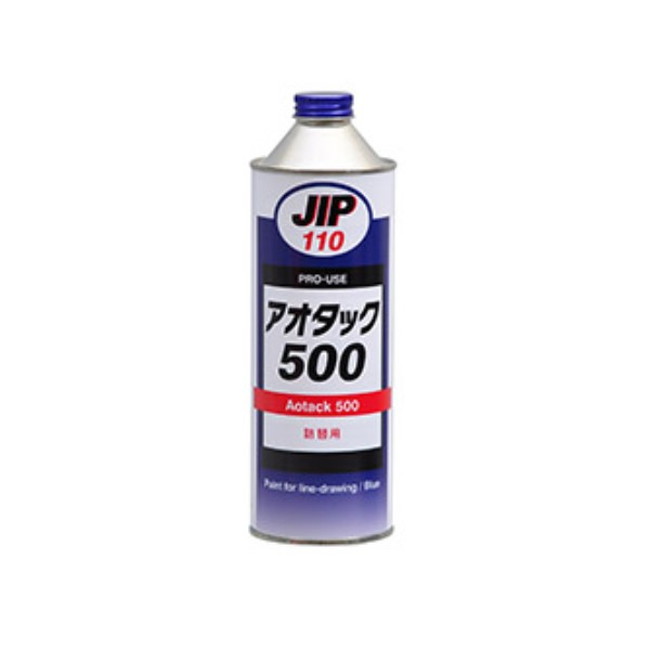 アオタック500　500ml　6本ｾｯﾄ　精密ケガキ用塗料／ブルー【イチネンケミカルズ】