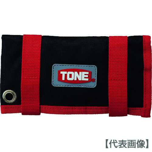 ＴＯＮＥ　ロール型ツールケース　布袋　幅３１５×高さ３００ｍｍ　７ポケット（BNRM7S）396-4337【ＴＯＮＥ（株）】