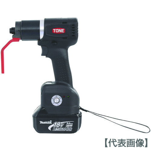 ＴＯＮＥ　フライス工具用部品　コードレスシンプルトルコン　最大締付トルク２００Ｎ・ｍ（CST20）494-3333【ＴＯＮＥ（株）】