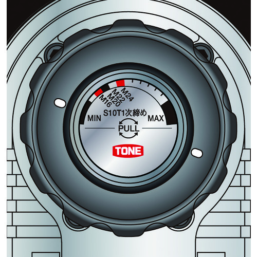 ＴＯＮＥ　シャーレンチ 1次締専用レンチ 建方1番 トルシアボルト用 電源AC200V（GKS252）498-1316【ＴＯＮＥ（株）】※納期都度問合せ