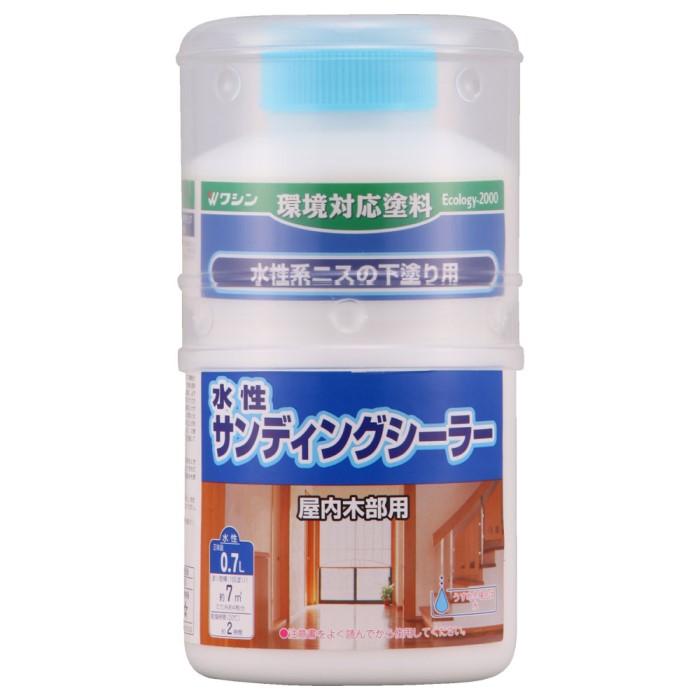 和信ペイント 水性サンディングシーラー 0.7L 6缶ｾｯﾄ 【和信ペイント】